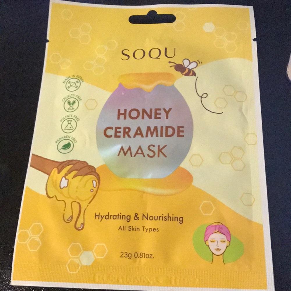 SOQU Honey Ceramide Mask 23 g